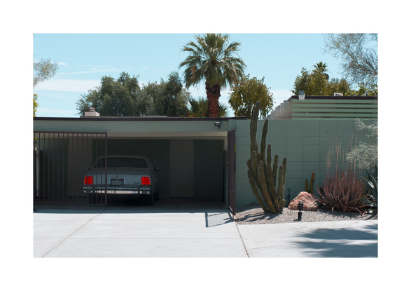 desert mid-century Palm Springs classic car architecture
