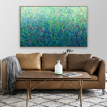 Abstract Garden Print