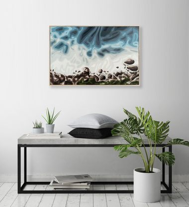 Australian abstract seascape 