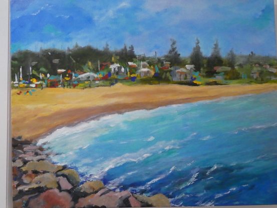 Avoca Beach is one of the favourite surfing beaches on the central coast