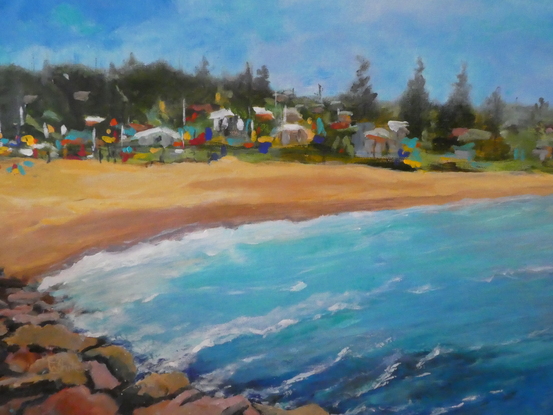 Avoca Beach is one of the favourite surfing beaches on the central coast