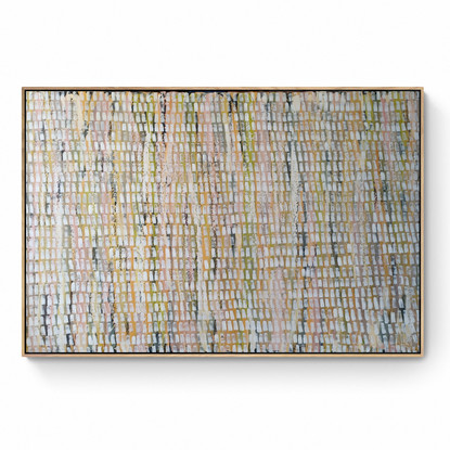 High On You by Natalie Uhrik.
Expressive linear painting