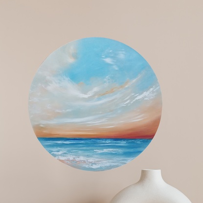 Ocean Sunset Seascape 