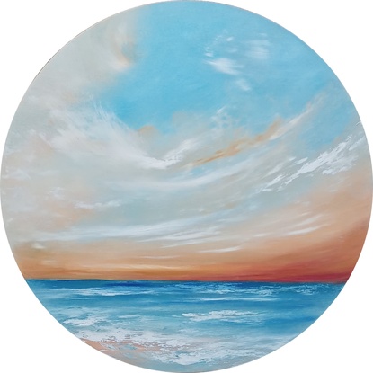 Ocean Sunset Seascape 