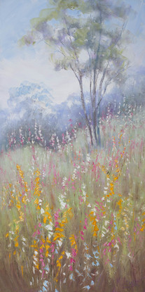 Australian native trees and wildflowers