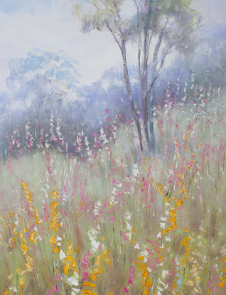 Australian native trees and wildflowers