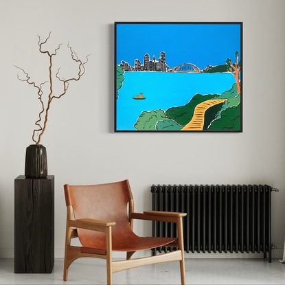 City and seascape of Sydney 