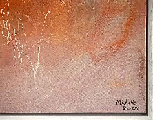 pink, blush, abstract, dreamscape, feminine, contemporary