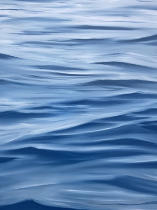 Light calm ocean surface