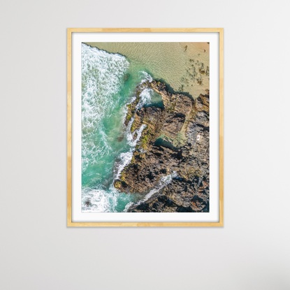 This original photograph is printed professionally on archival paper, the print has a flat finish and is very detailed and looks amazingly vivid showcasing all the natural colours of the Australian coastline.