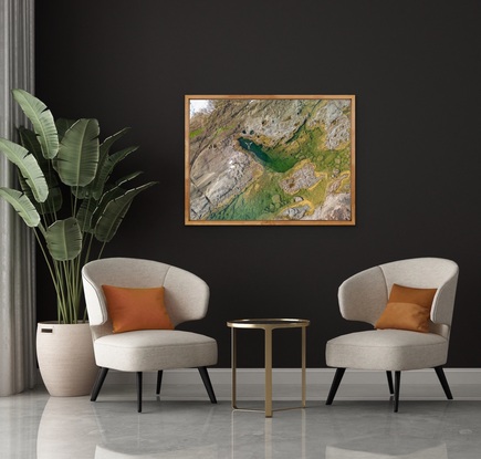 This original photograph is printed professionally on archival paper, the print has a flat finish and is very detailed and looks amazingly vivid showcasing all the natural colours of the Australian coastline.