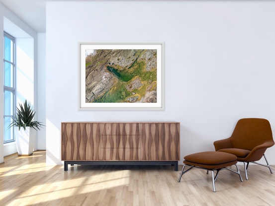 This original photograph is printed professionally on archival paper, the print has a flat finish and is very detailed and looks amazingly vivid showcasing all the natural colours of the Australian coastline.