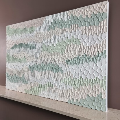 Textured abstract art for the modern home