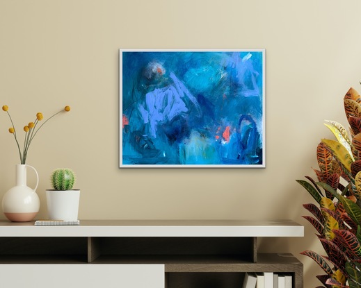 This exquisite little piece reflects my love of the beauty within our oceans. I have called it Ocean Glory - 2c because of the vibrant blues and the pops of color that show the magnificence of our sea gardens . It’s a small work which is great for that little space or collector who is looking for some affordable art. It’s a fresh and vibrant little piece that will lift your spirits and give you a sense of joy when you look at it!!
The canvas is a one off original piece and comes with d rings and wire ready to hang. The piece is unframed. Sides are are painted in a crisp white to set off the artwork. The work is created in acrylic. All work has been sealed and varnished for protection.