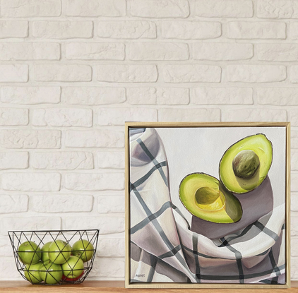 Australian still life featuring an avocado