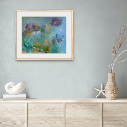 This soft and beautiful work I have called Hidden Garden is an aerial depiction of a beautiful sea garden, seen through the crystal clear ocean waters of Queensland. It is whimsical and fragile yet, very striking and it’s soothing simplicity and femine tones.

The work is painted on Canvas  board, so it will 100% need to be framed. I have painted this as part of my affordable art collection but don’t be fooled as there was a lot of work that went  into this artwork with many layers to achieve that soft dreamy feel. I’m hoping that someone who wants a small yet beautiful piece will enjoy collecting this gorgeous work.
