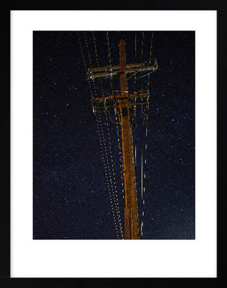 power pole star gazing