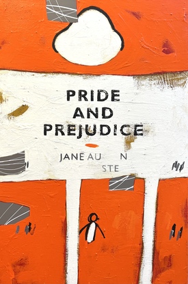 Orange Penguin book cover 