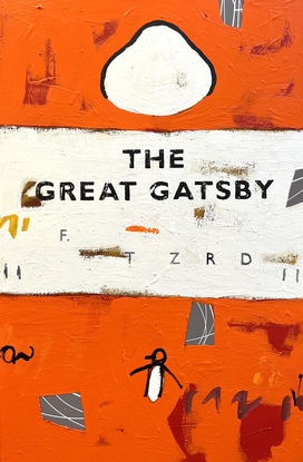 Orange Penguin book cover 