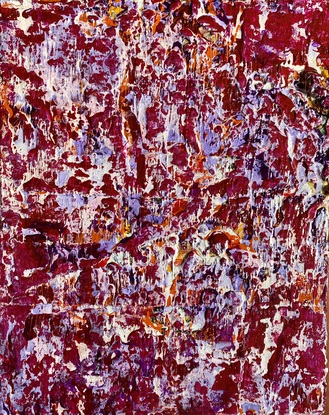 texture, abstract, modern, contemporary, thick paint, burgundy, 