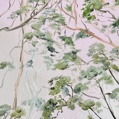 Painting of trees