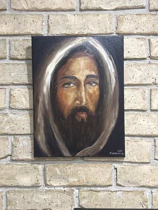 Jesus  “  He instructed St. Faustina to have an image of him painted and disseminated along with the words, “Jesus, I trust in you,” he wants us to trust in him.