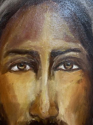 The beautiful face of Jesus! His eyes always glowing with love for us! 