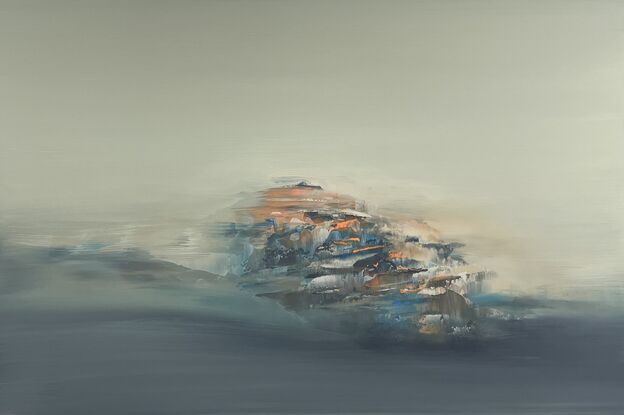 Muted abstract landscape
