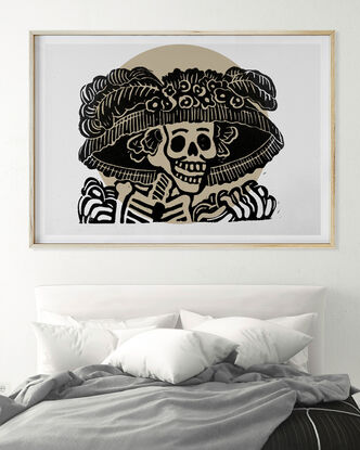 (CreativeWork) Los Muertos Ed. 2 of 15 by Clay Andrews. Reproduction Print. Shop online at Bluethumb.