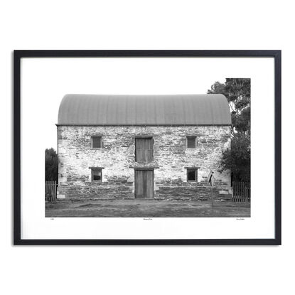 old flour mill in rural farm setting