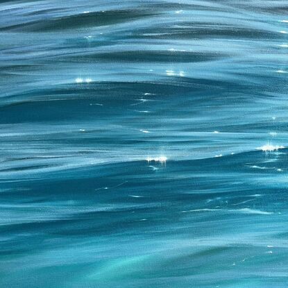 Large original ocean painting