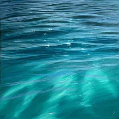 Large original ocean painting