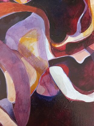 abstract impression of mangroves