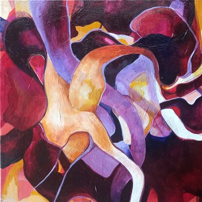 abstract impression of mangroves