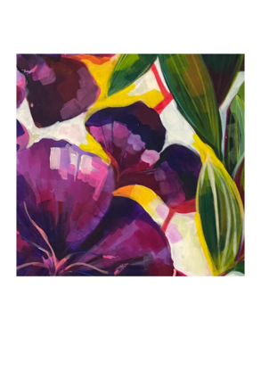 An artwork inspired by the vibrant zinnia flowers, capturing the intense brightness and the feeling of watching them grow in a sunlit garden. This piece emanates a sense of natural beauty and will instantly elevate any space it graces, whether it's a home, office, studio, or any environment.