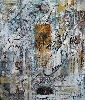 Mixed media, acrylic, collage, textured, painting, on stretched canvas, ready to hang, sealed with protective coating,