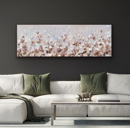 modern abstract flower art
