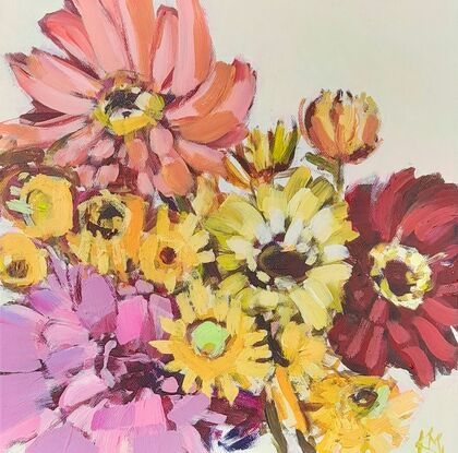 flowers painted from observation 