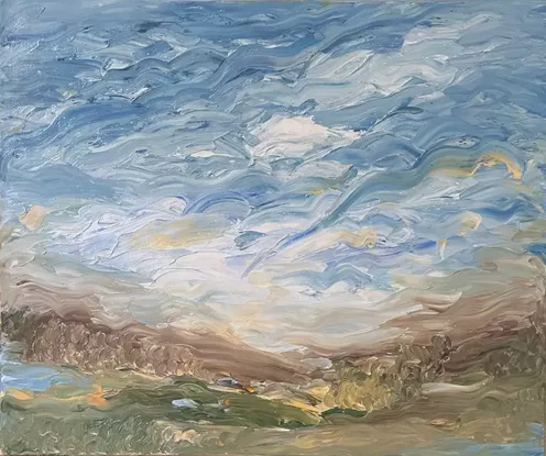 Oil on Canvas 51cm x 61cm, 20″ x 24″