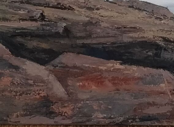 Dusk, red tinged light in Katherine Gorge, Nitmiluk