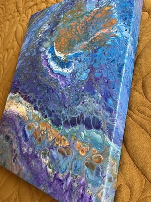 Abstract Acrylic Flow Art