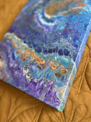 Abstract Acrylic Flow Art