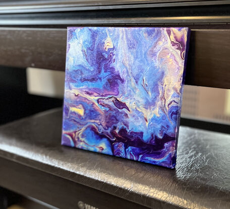 Abstract Acrylic Flow Art