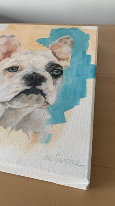 French Bulldog head portrait