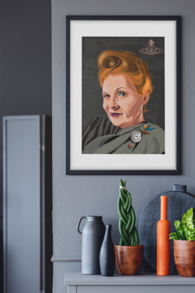 A portrait of  Dame Vivienne Westwood