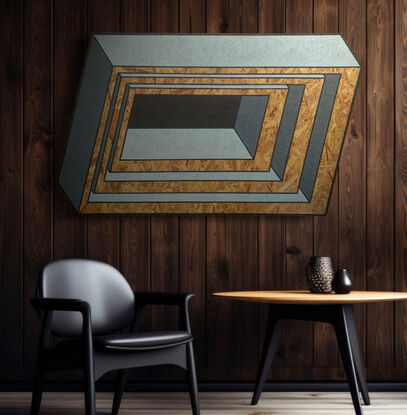 trompe l’oeil Geometric abstract