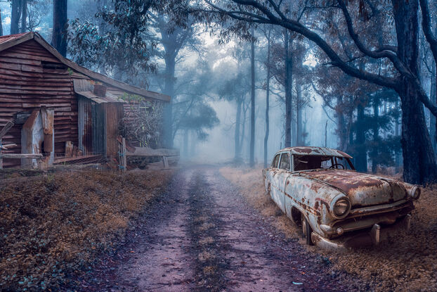 A misty moody old school outback feel.