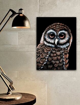 Owl painting