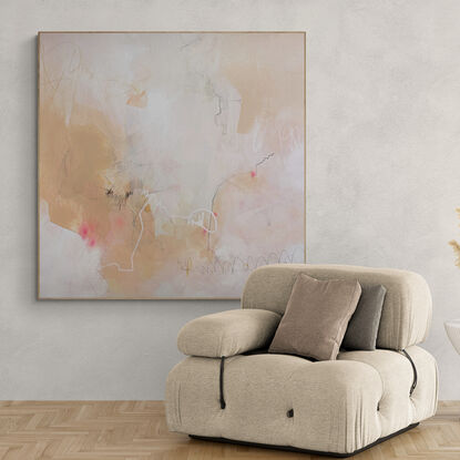 Large abstract of texture and warmth.