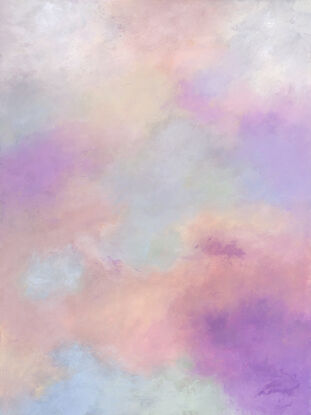 pastel coloured dreamy soft skyscape